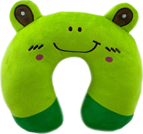 Cale-nuque en peluche Grenouille – sauveteur