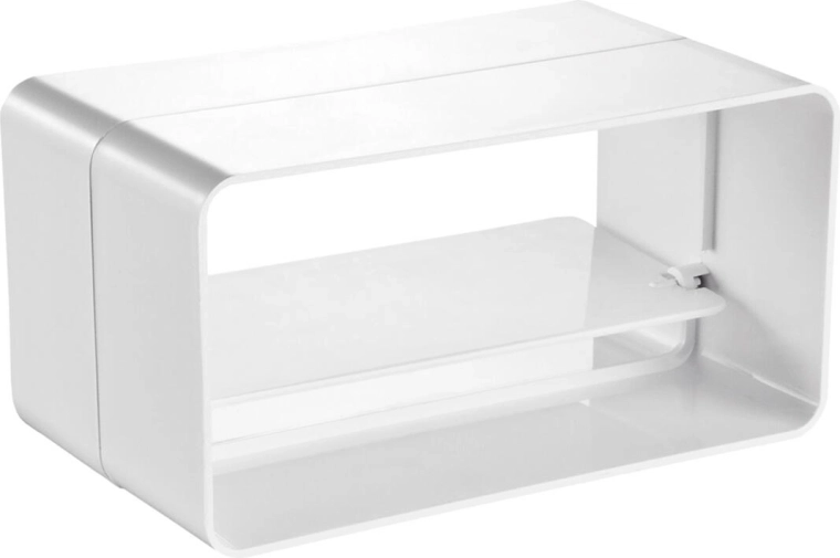 Clapet anti-retour 110 × 55 mm en plastique