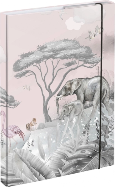 Chemises pour cahiers scolaires A4 Safari