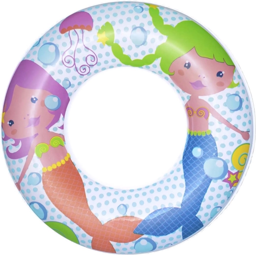 Bouée gonflable pour enfants Bestway avec motif de sirènes, 51 cm