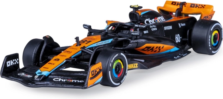 Modèle de voiture McLaren MCL60 2023 Diecast 1:43 noir