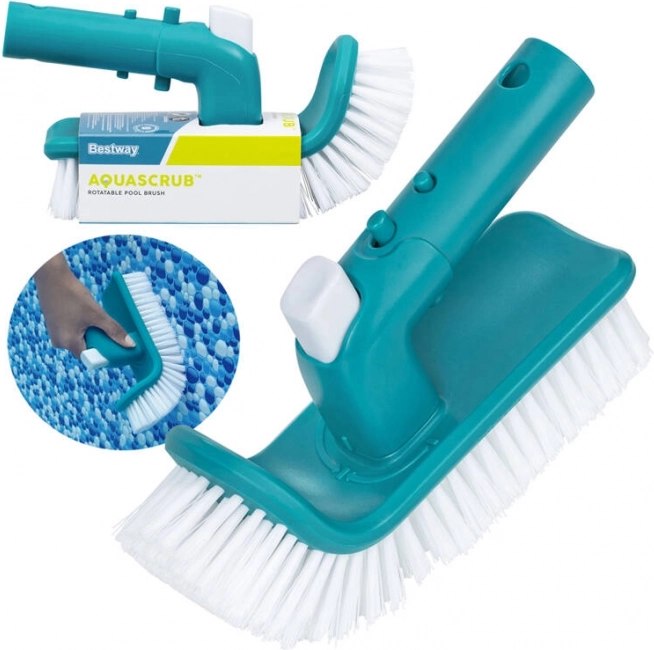 bestway aquascrub brosse rotative pour le nettoyage de piscine