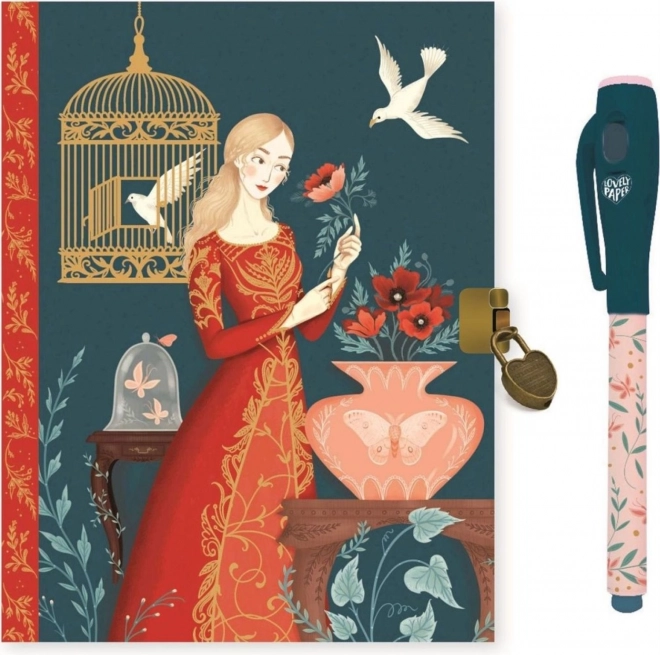 DJECO Journal secret Lisa avec stylo magique