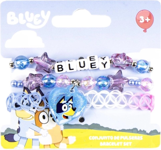 Ensemble de bracelets Bluey (3 pcs)