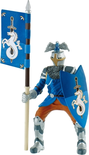 Chevalier de tournoi bleu