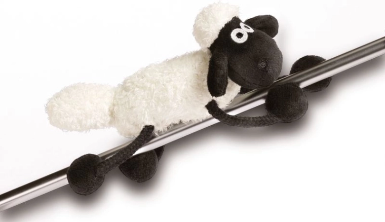 NICI MagNICI Shaun the Sheep peluche 12 cm verte - 1 pièce