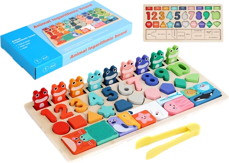 Table éducative Grenouilles 4 en 1 – apprendre à compter