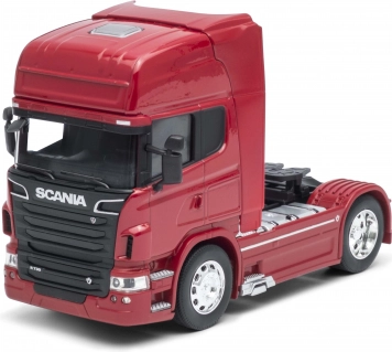 Welly tracteur routier Scania V8 R730 Hauler doré 1:32