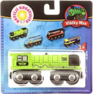 Locomotive à vapeur Maxim – verte