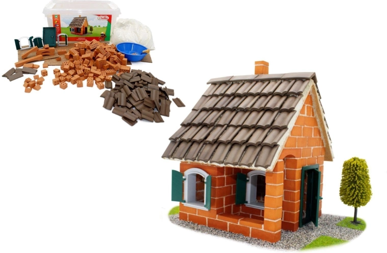 Kit de construction Teifoc maison d'été dans une boîte en plastique