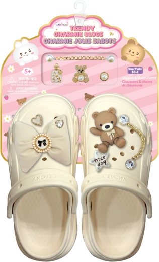 Sandales pour enfants avec motif ourson, taille 33–34