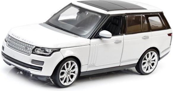Modèle de voiture Rastar Range Rover 1:24 blanc