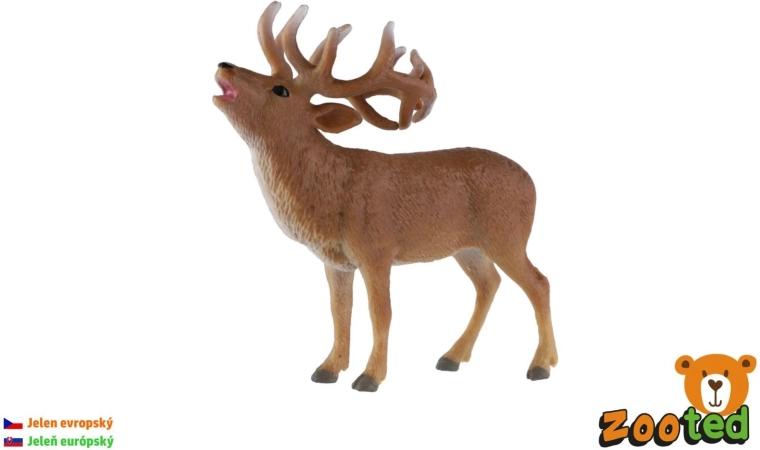 Figurine de cerf élaphe de 13 cm