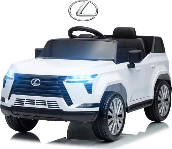 Voiture électrique pour enfants Milly Mally Lexus GX550 blanche - 1 pièce