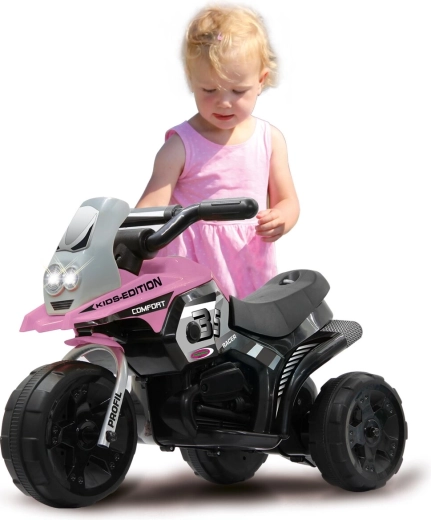 Tricycle électrique Jamara e-trike racer rose 6 V