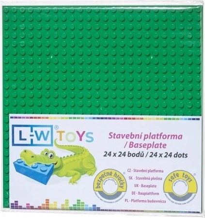Plaque de base 24x24 verte L-W Toys