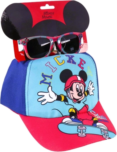 Ensemble casquette et lunettes de soleil Mickey