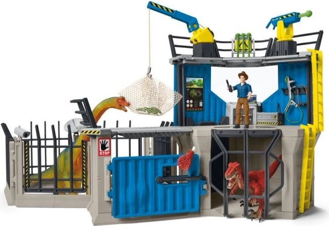 Schleich Grande station de recherche sur les dinosaures