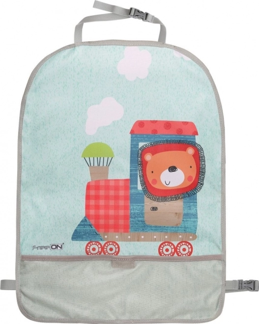 Housse de protection de siège auto motif petit train FreeOn