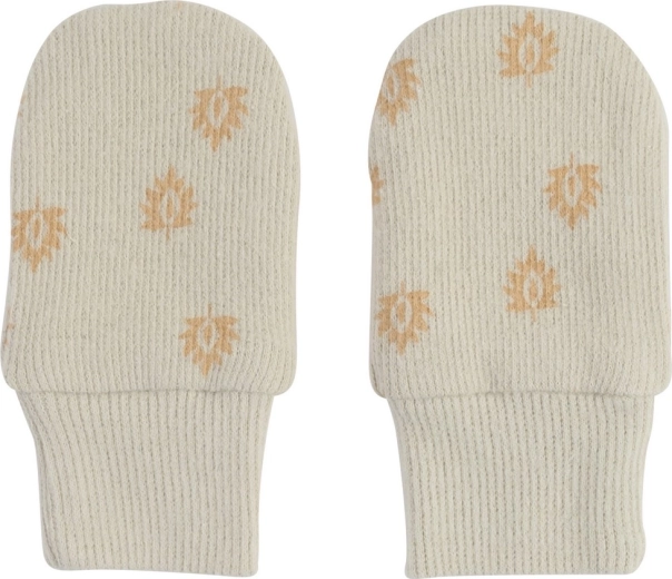 Moufles anti-griffures en coton Lodger rib birch - 1 pièce