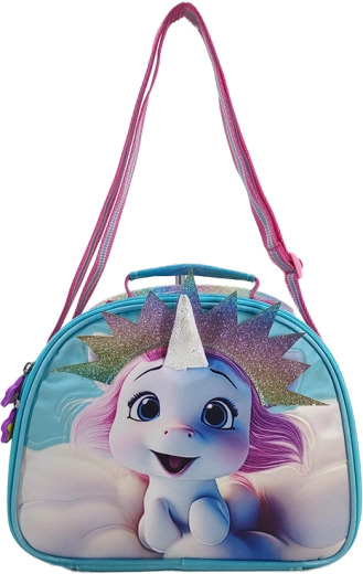 Sac bandoulière fille Licorne 25 cm