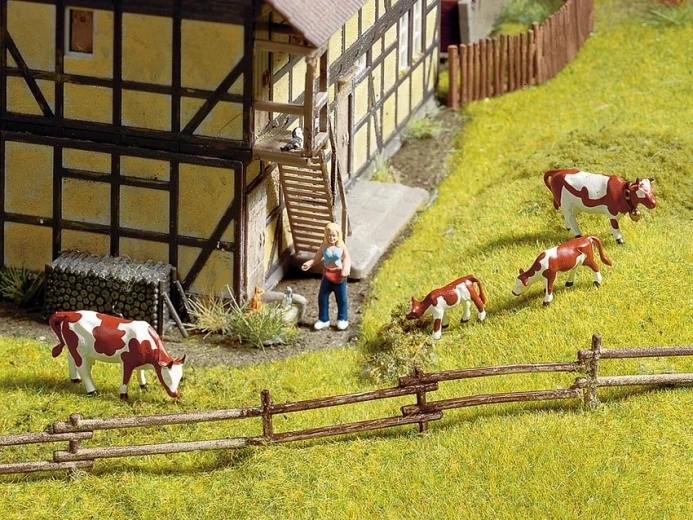NOCH set de clôture en bois 100 cm (H0)