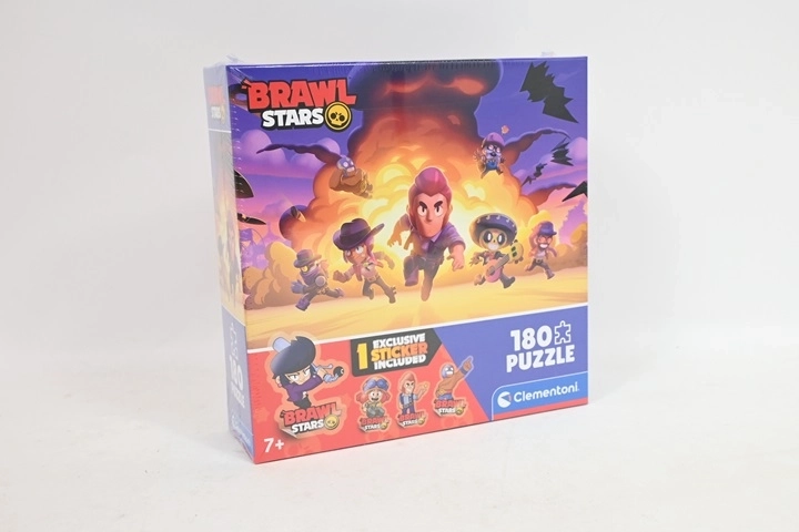 Puzzle Clementoni Brawl Stars 180 pièces en boîte carrée