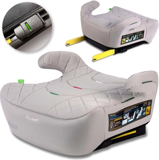 Rehausseur auto ISOFIX 22–36 kg NUKIDO Louis i-Size