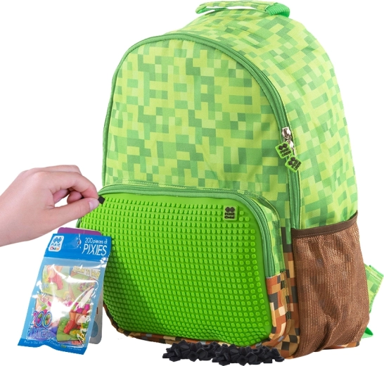 Sac à dos de loisirs Pixie Crew à carreaux verts