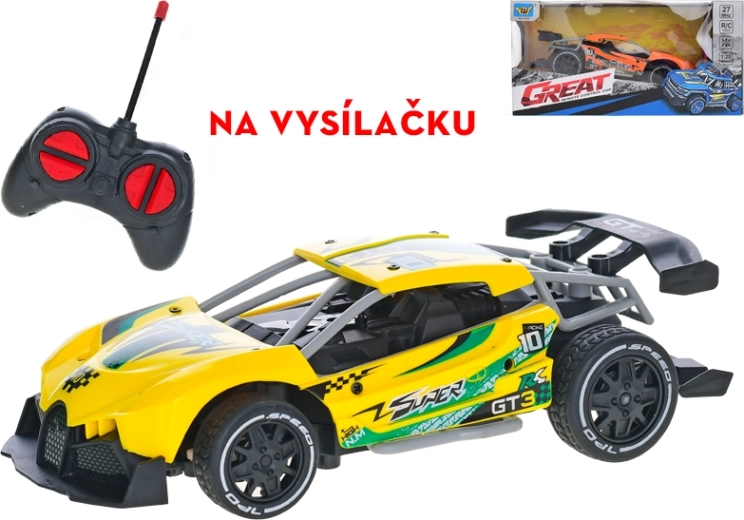Voiture RC sportive 1:20, 27 MHz, 20 cm