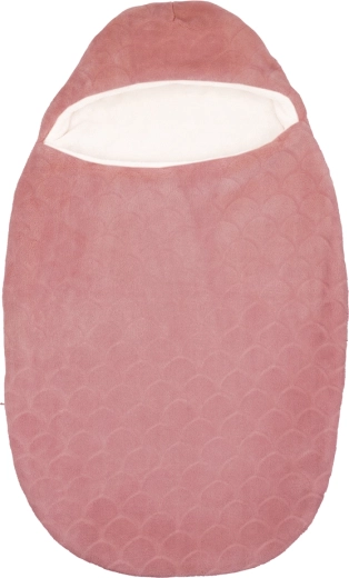 Chancelière bébé Nattou pour siège auto Lapidou old pink 70 cm