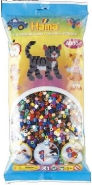 perles à repasser Hama MIDI colorées 6000 pcs