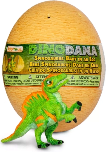Safari Ltd. figurine de bébé Spinosaure avec œuf en réalité augmentée
