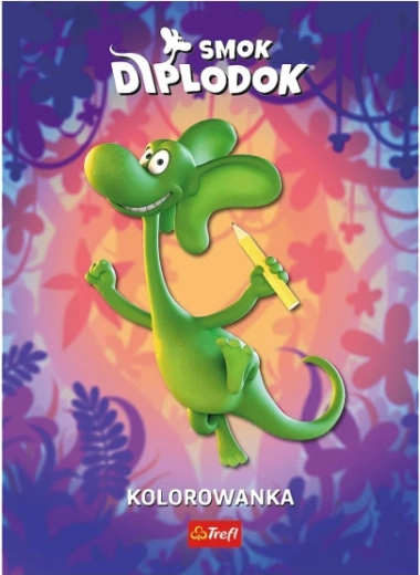 Smok Diplodok : livre de coloriage