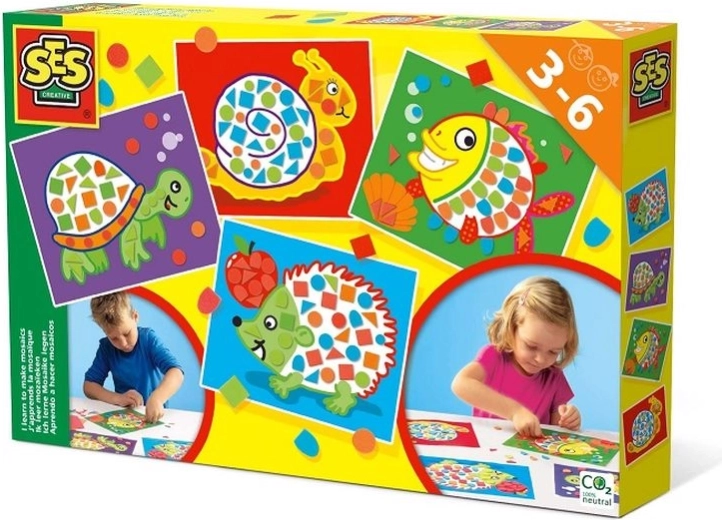 SES Creative – j’apprends les mosaïques avec des animaux