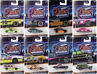 Hot Wheels collection néon – voiture miniature 1:64