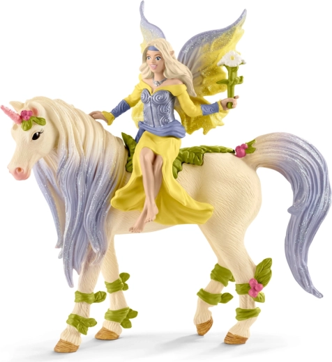 Sera avec la licorne fleurie