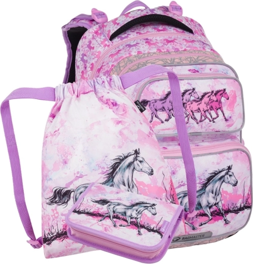 Bagmaster Dopi 24 et petit set scolaire pour élèves de CP – chevaux