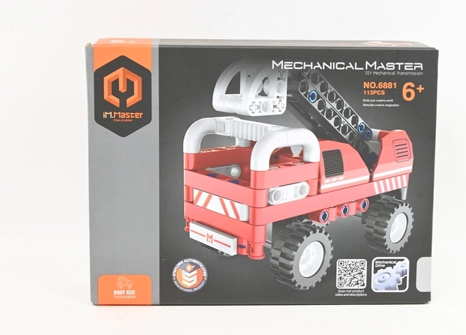 IM.MASTER camion de pompiers 2-en-1 (jeu de construction 113 pièces)
