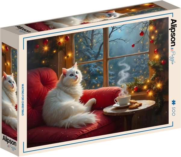 Puzzle Alipson « En attendant Noël » 500 pièces