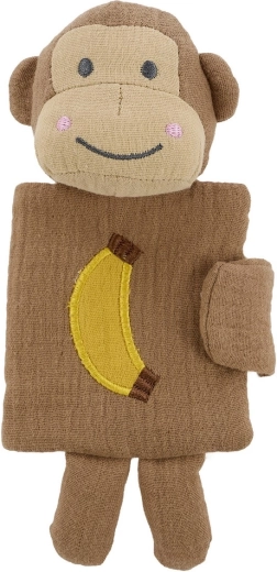JABADABADO livre en tissu petit singe