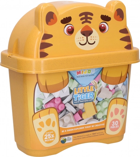 Jeu de construction en bioplastique 30 blocs