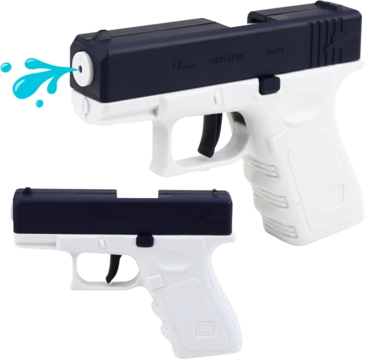 Mini pistolet à eau pour enfants, bleu 13 cm