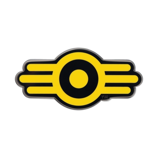 Pin Mystery Fallout – badge sous licence