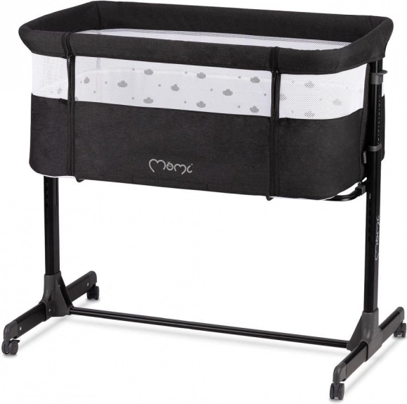 Lit bébé MoMi REVO gris foncé
