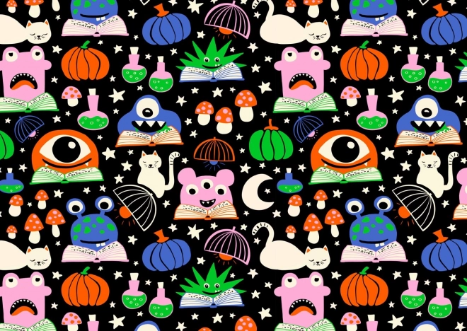 Puzzle Monstres au travail 1000 pièces