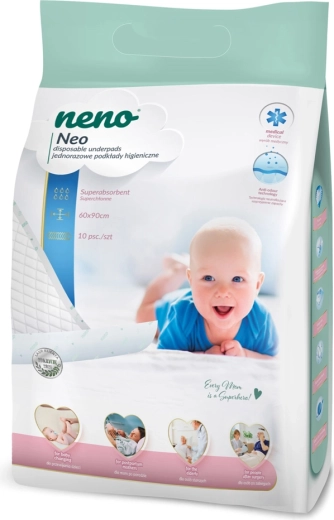 Alèses jetables Neno 60 × 90 cm, 10 pcs
