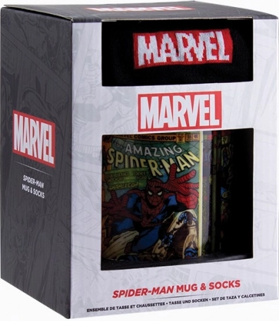 Coffret cadeau SPIDER-MAN mug et chaussettes