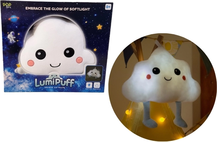 Coussin lumineux nuage LumiPuff