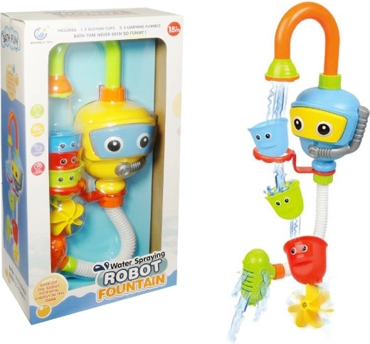 Jouet de bain pour tout-petits avec carrousel d’eau